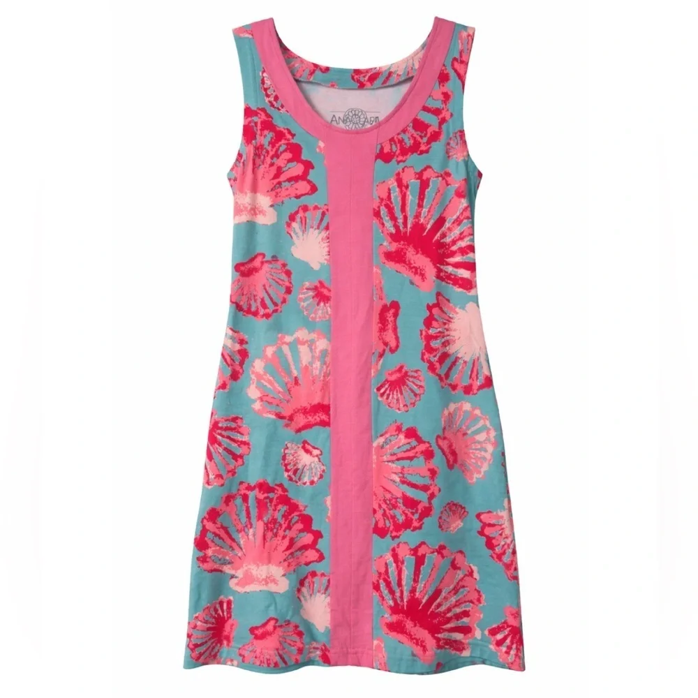 Ana Clare Seashell Print Dress - Picture 2 of 4